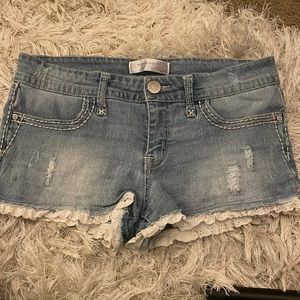 Jean shorts